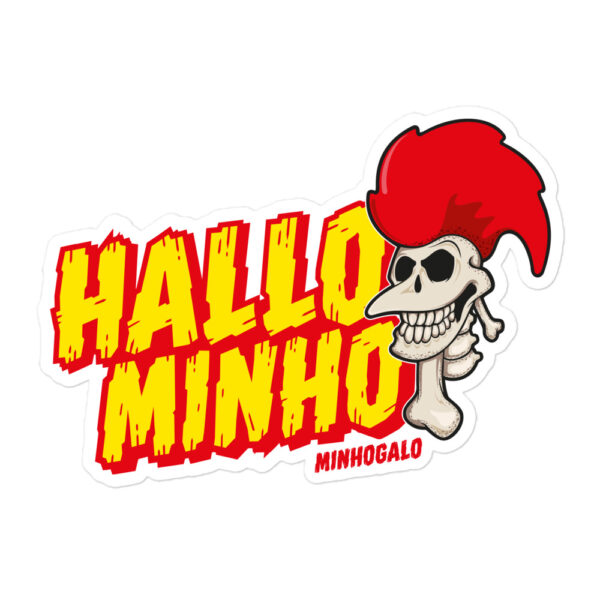 Autocollant Hallominho | Autocollant original du Portugal – Minhogalo