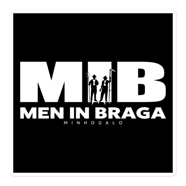 Autocollant Hommes à Braga - Autocollant original du Portugal - Minhogalo