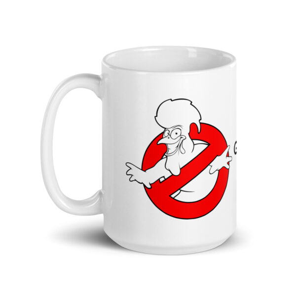 Mug brillant blanc | Galo Busters Minhogalo – Image 3