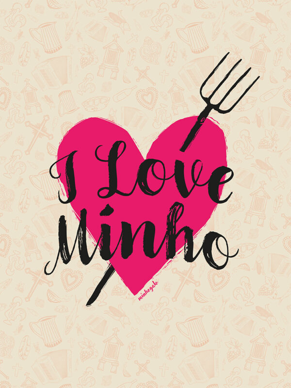 Poster 60x90 cm | I Love Minho – Image 2