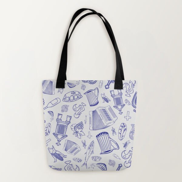 Tote bag | Minho Minhogalo Bleu – Image 3