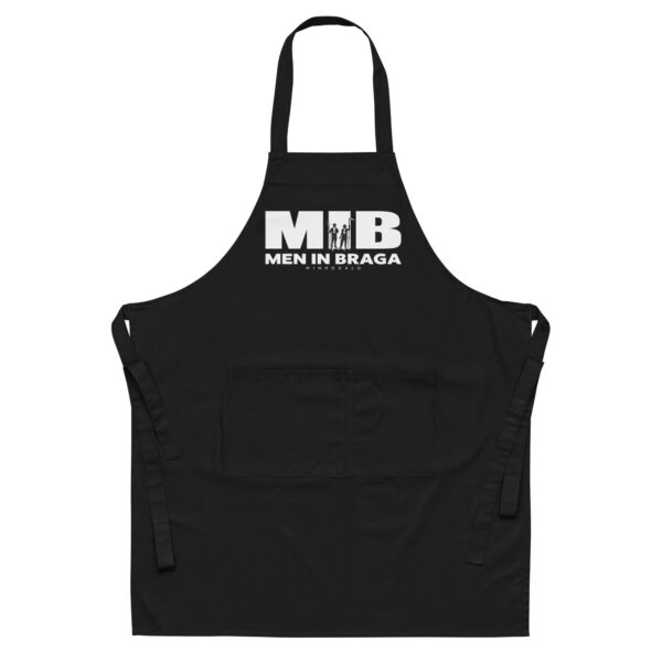Tablier en coton biologique | Men In Braga Noir