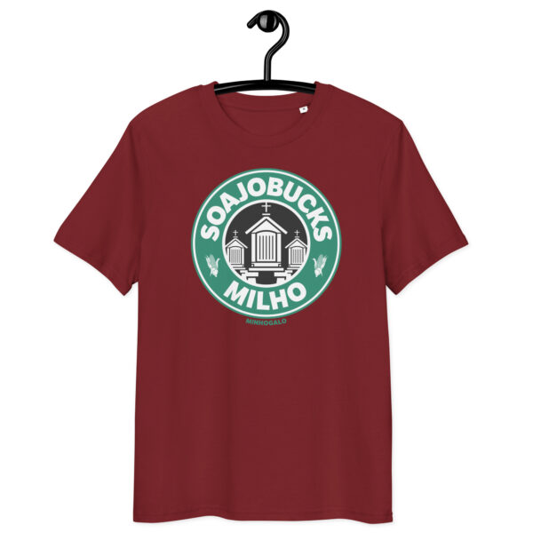 T-shirt en coton bio unisexe | Soajo Bucks Milho