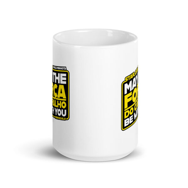 Mug brillant blanc | Star Galo A Força Minhota – Image 3