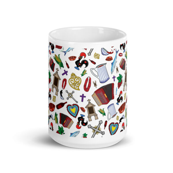 Mug brillant blanc | Minho Portugal – Image 3