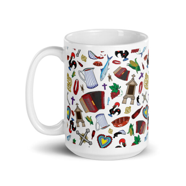Mug brillant blanc | Minho Portugal – Image 2