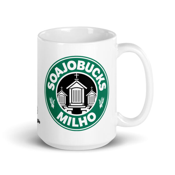 Mug brillant blanc | Soajo Bucks Milho