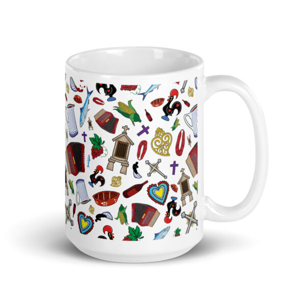 Mug brillant blanc | Minho Portugal